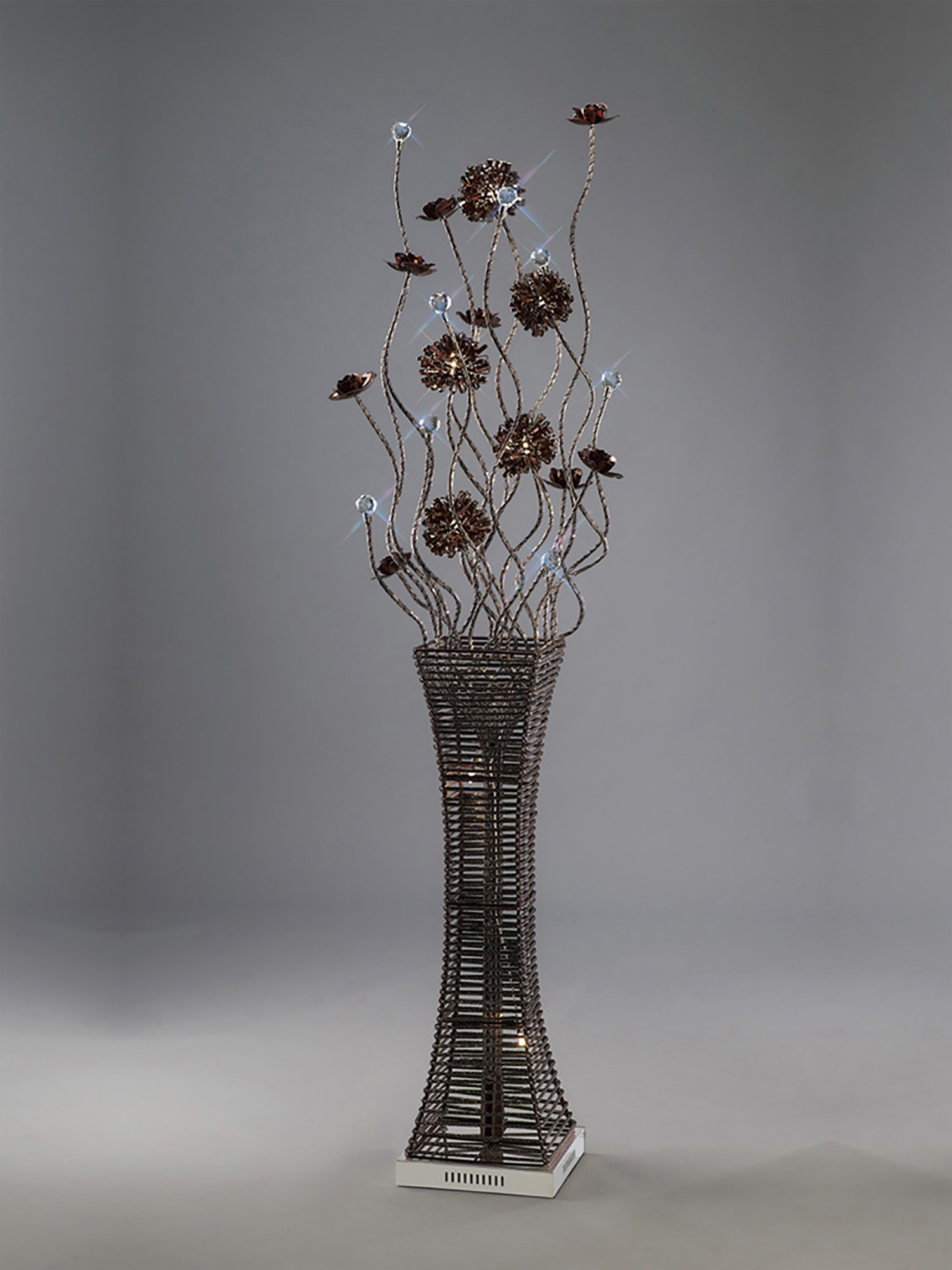 Majella Aluminium Crystal Floor Lamps Diyas Home Modern Crystal Floor Lamps Majella Aluminium Crystal Floor Lamps Diyas Home Modern Crystal Floor Lamps